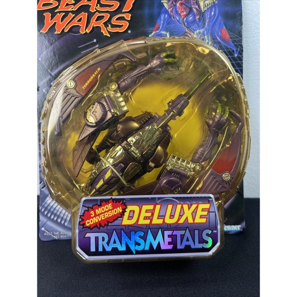 Transformers Beast Wars Transmetals Terrorsaur 1998 Hasbro Figure MOC - Picture 2 of 13